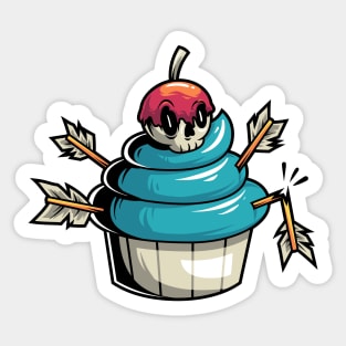 Cupcake Sticker